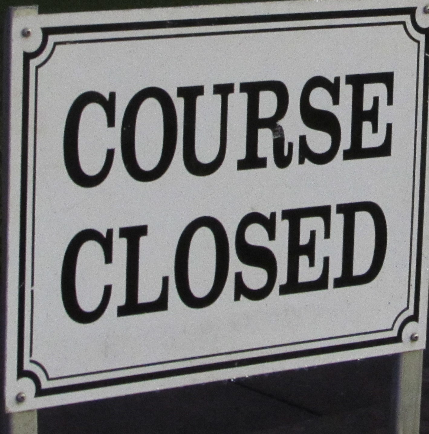 Course Closed