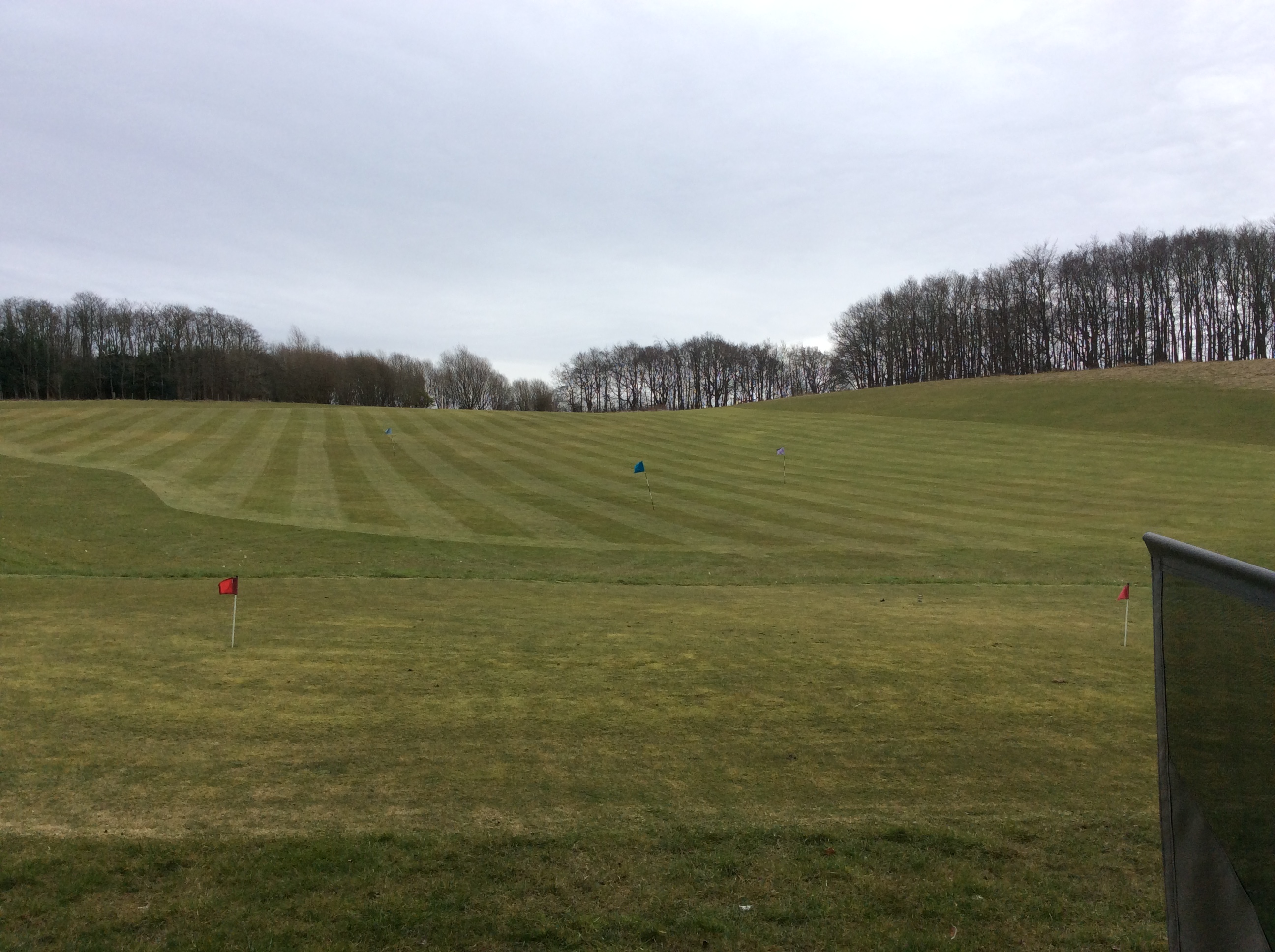 First cut for Practice Area & Chipping Green