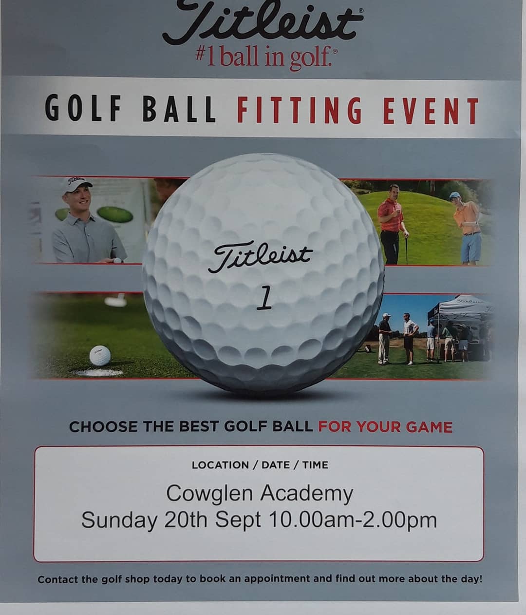 Titleist Ball Fitting Event 
