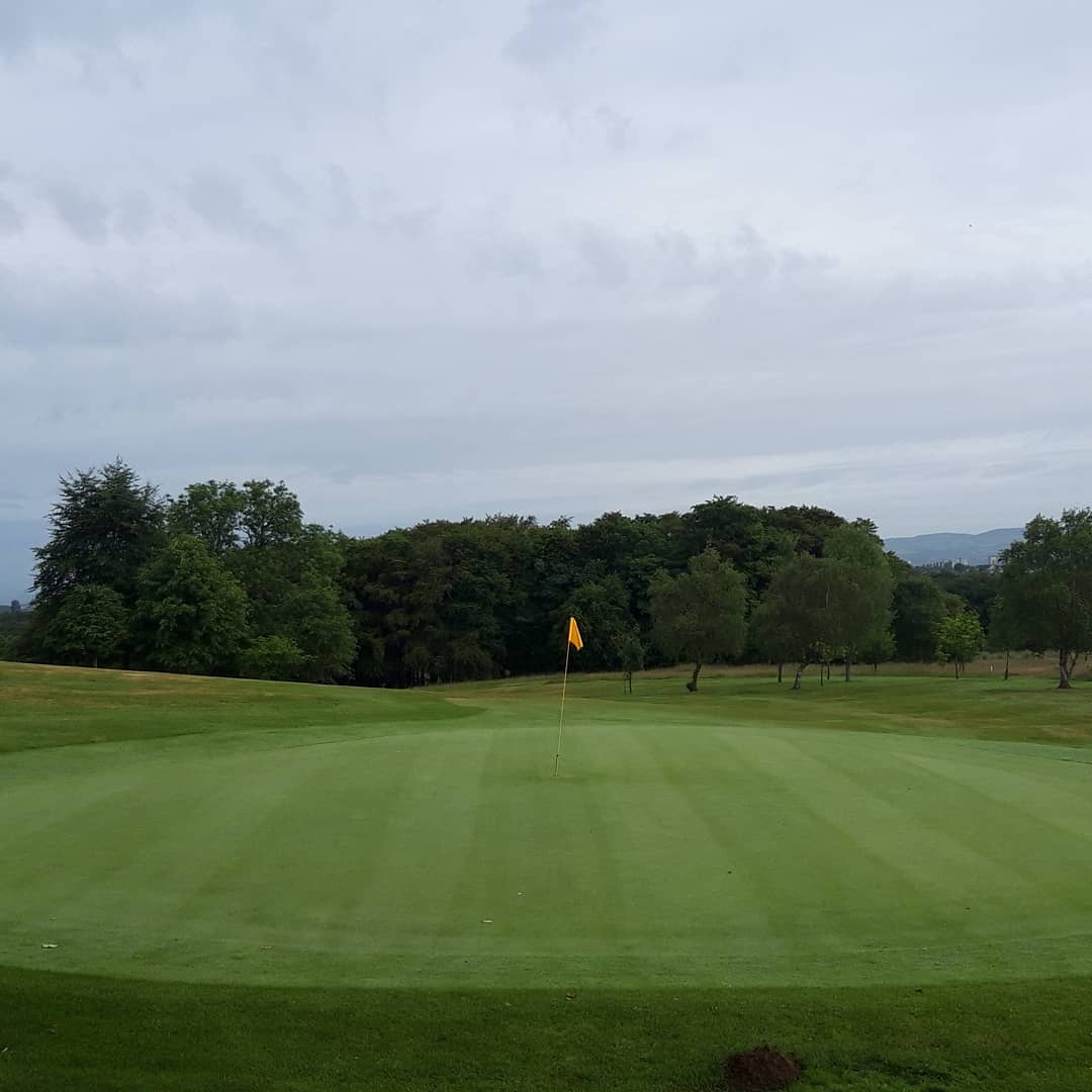 Another perfect morning for golf.