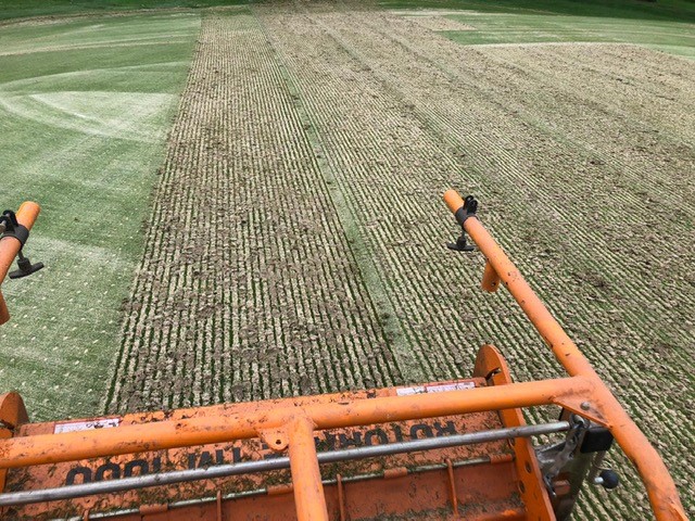 Aeration almost complete