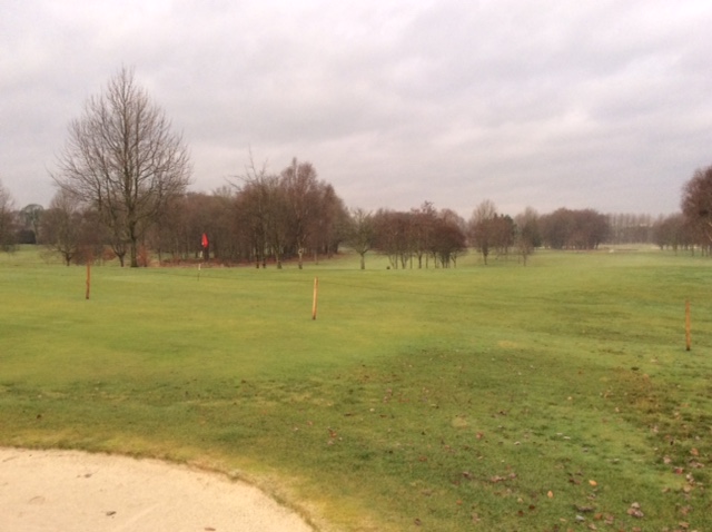 Course open with mixture of temps and full greens.