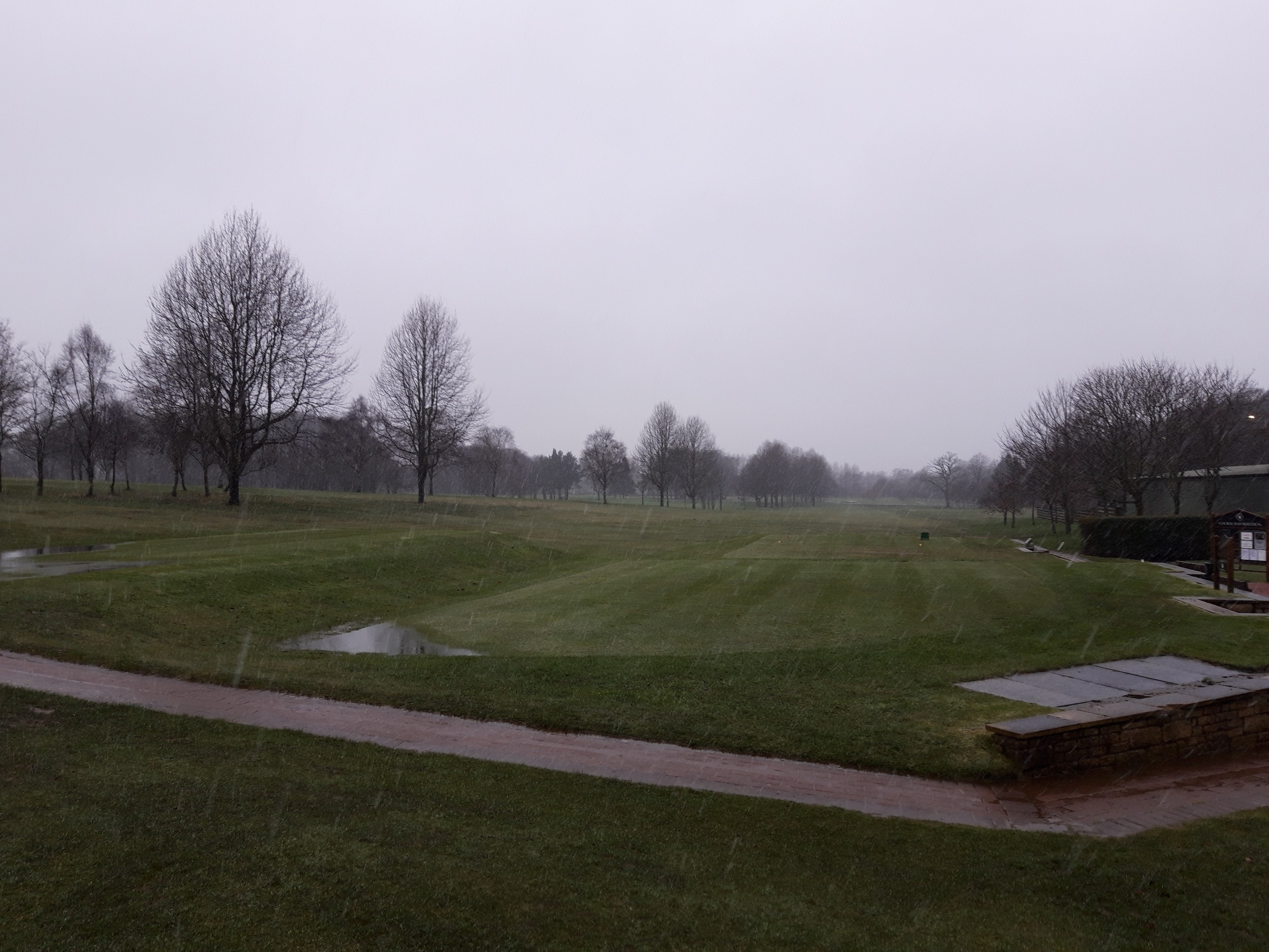 Snow starting to lie !