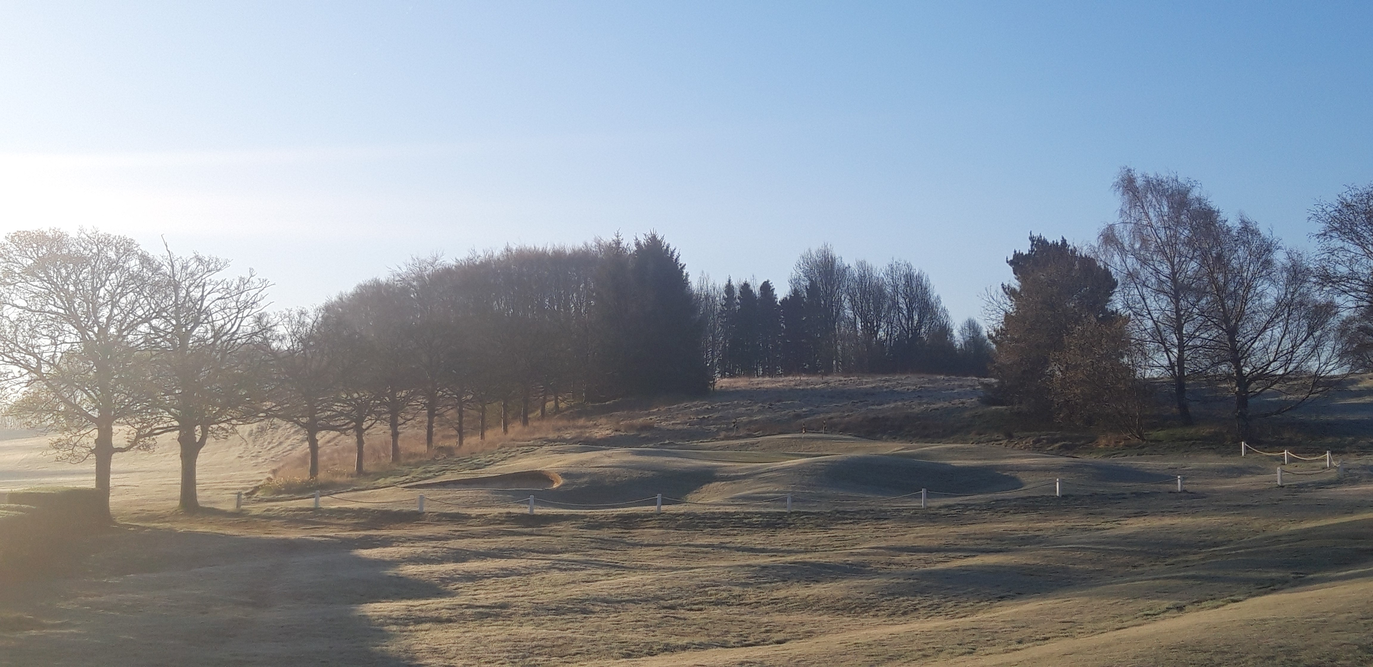 Frost but greens all in play