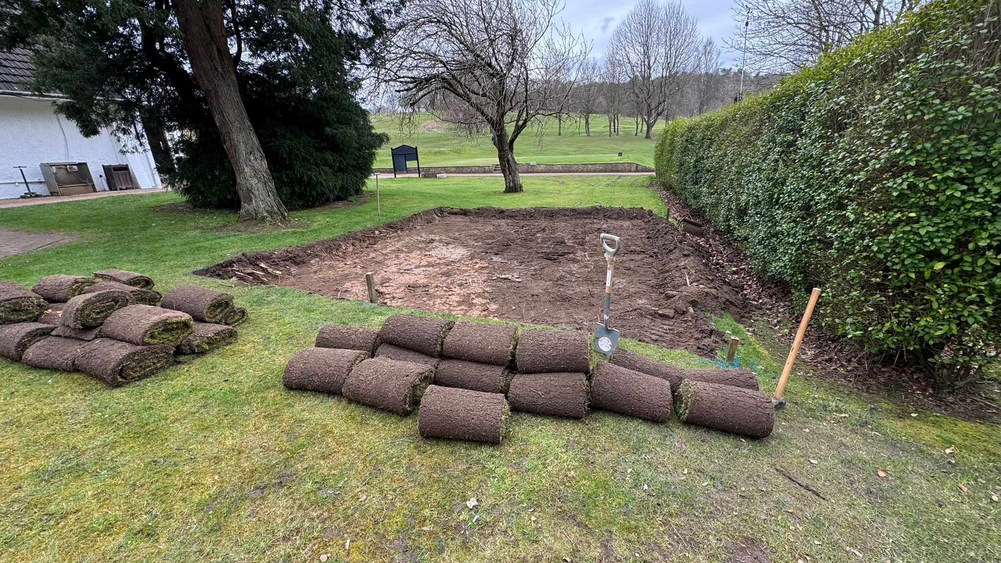 Groundwork underway for new practice net