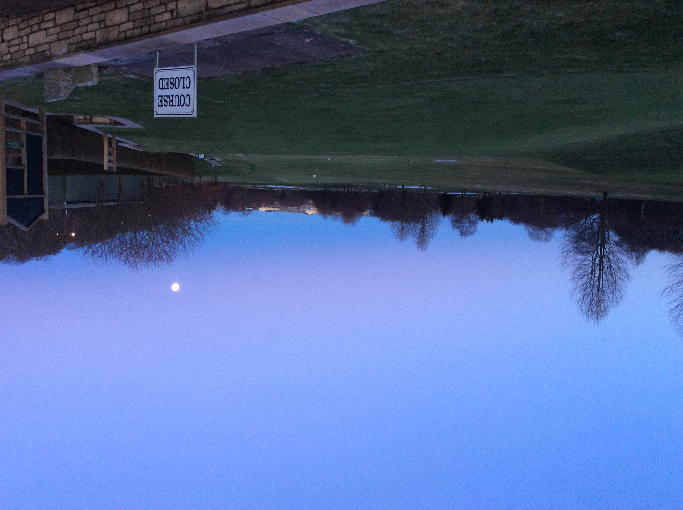 Course Closed - Snow