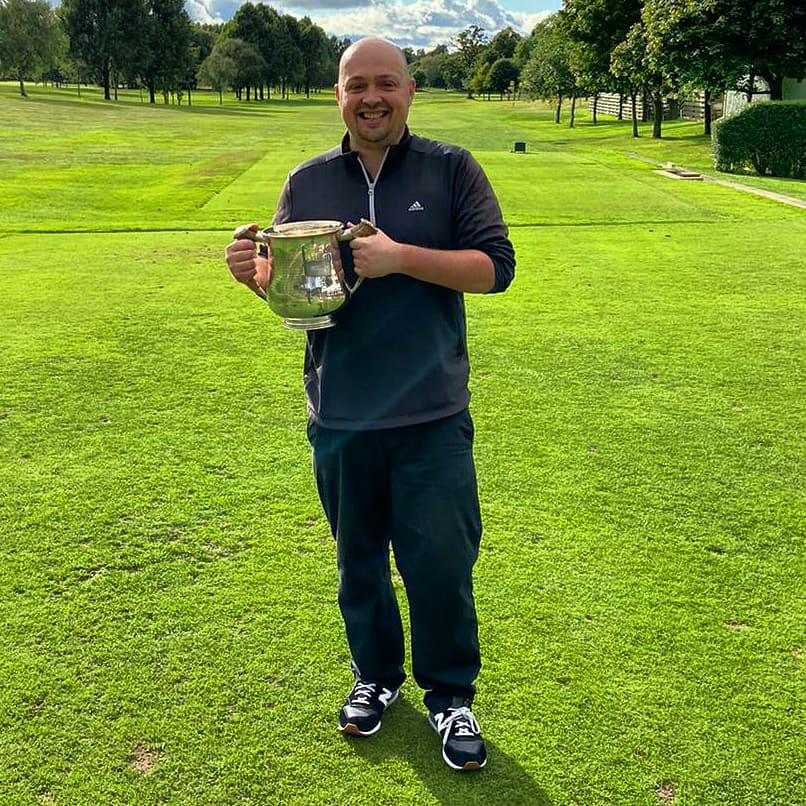 Stephen MacInness: Gent's Handicap Singles Champion 2021