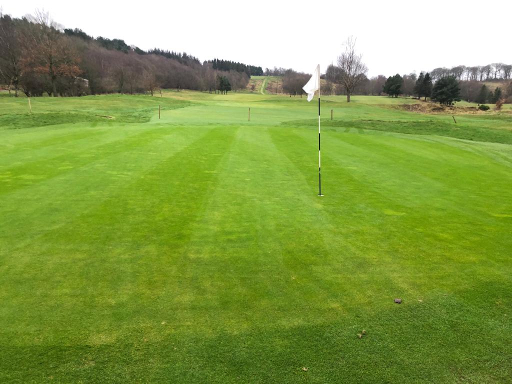 18 full greens in play today