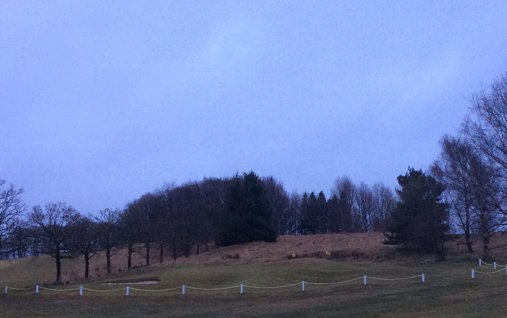 Not a very pleasant start to the day!